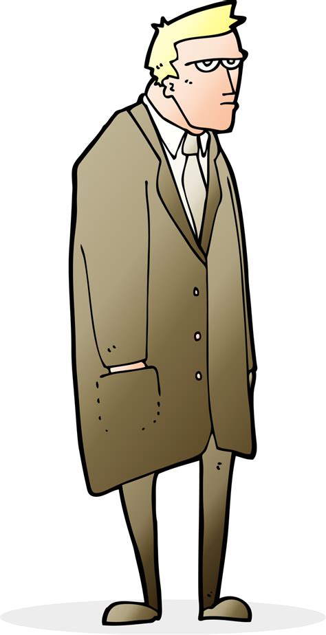 Cartoon Bad Tempered Man 44964260 Png