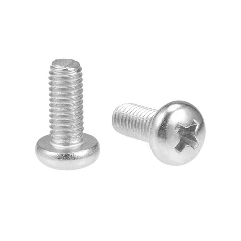 Uxcell M X Mm Machine Screws Pan Phillips Cross Head Screw