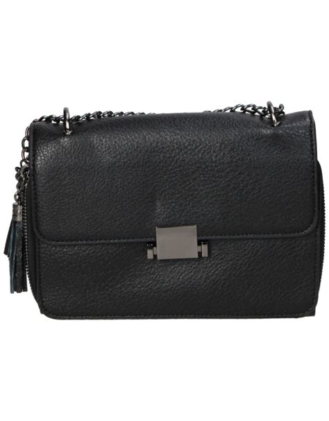 Bolso Bandolera Negro Chenson Para Mujer Online En Megacalzado