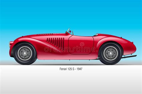 Ferrari 125 S, First Model of Ferrari Sport Car Editorial Stock Image ...