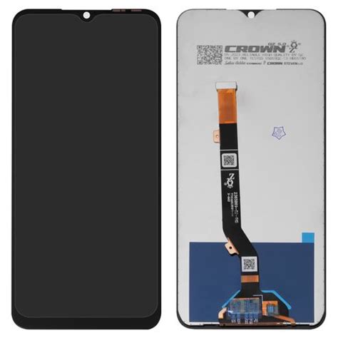 LCD Compatible With Tecno Spark P Spark Pro Infinix Hot Black
