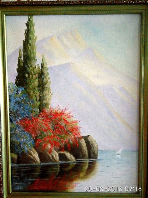 "Морской пейзаж" - Изобразительное искусство - Масло, акрил