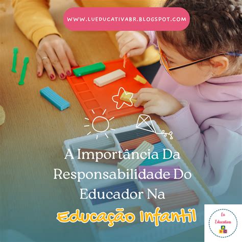 A Responsabilidade Da Educação E Cuidados Da Primeira Infância - LuEducativa: A Importância Da Responsabilidade Do Educador Na Educação ...