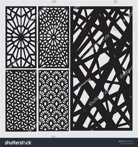 vektor stok perfect motif vector laser cutting designgreat