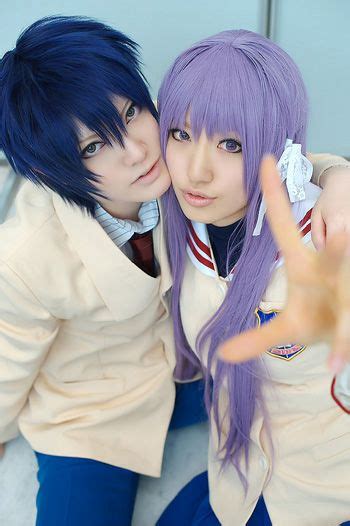 Tomoya Okazaki And Kyou Fugibiyashi From Clannad And Clannad After Story