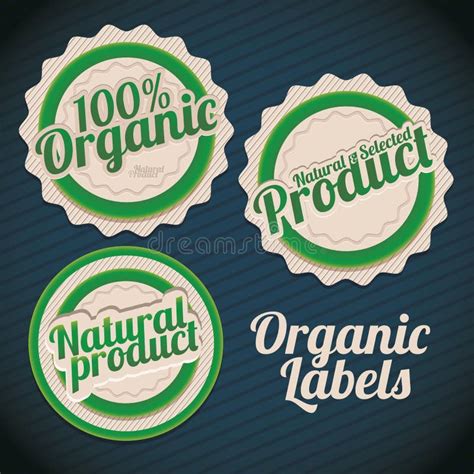 Organic Label Stock Vector Illustration Of Fruits Natural 30729430