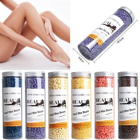 G Bottle Depilatory Hot Film Hard Wax Bean Pellet Waxing Bikini Armpit Hair Removal No Strip