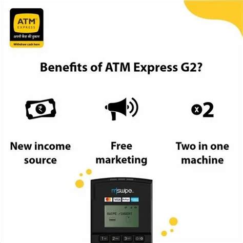 Swipe Machine With ATM Facility - ATM Express G2 Freedom at ₹ 5300 ...
