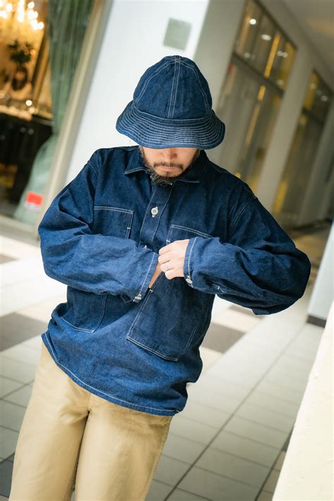 JUMPER, WORKING, DENIM, BLUE – The Real McCoy's
