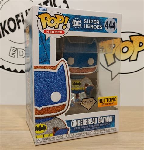 Funko POP Super Heroes Gingerbread Batman Hot Topic Exkl Neu Und Originalverpackt In