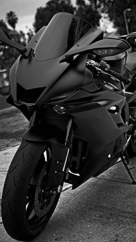 black bike | クールなバイク, スポーツカー, バイク