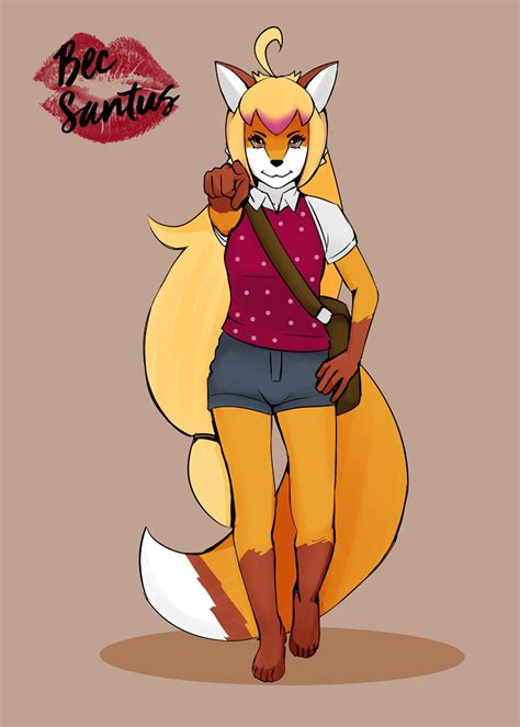 Golden Fox By BecSantus Hentai Foundry