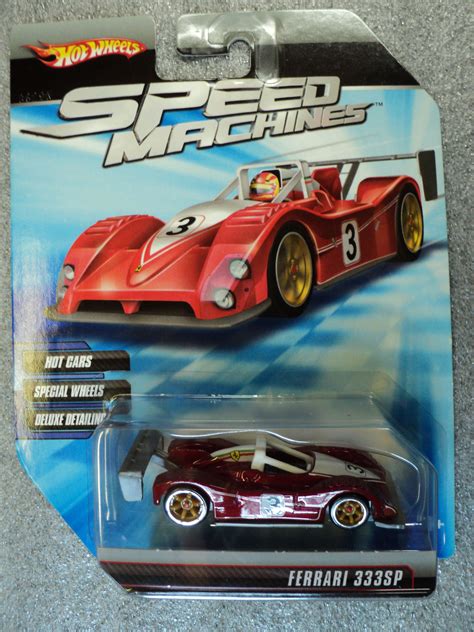 Hot Wheels Speed Machines Ferrari Sp Red