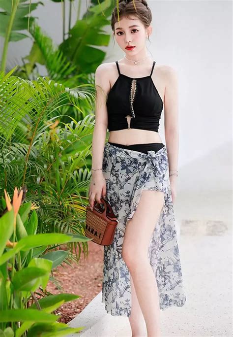 Buy LYCKA LMN8014 Korean Lady Bikini Swimwear Black 2025 Online ZALORA