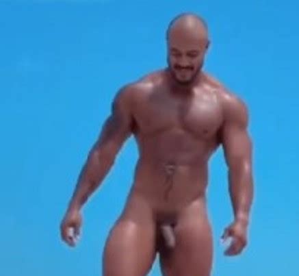 COMPILATION BLACK GUY NAKED ON THE BEACH ThisVid