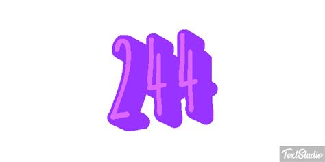 244 Número Desenhos De Logotipo Em  Animado