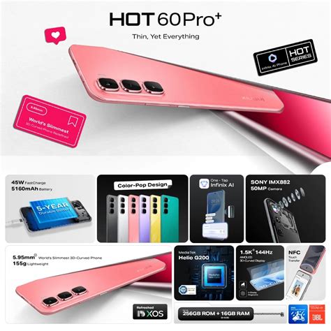 Jual Infinix Hot Pro Plus Gb Mediatek Helio G Ip Dust Tight And Water