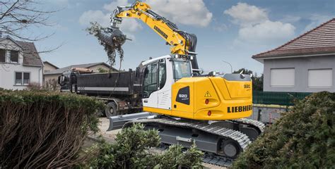 Liebherr R 920 Compact Litronic Scheda Tecnica Dati Tecnici 2019