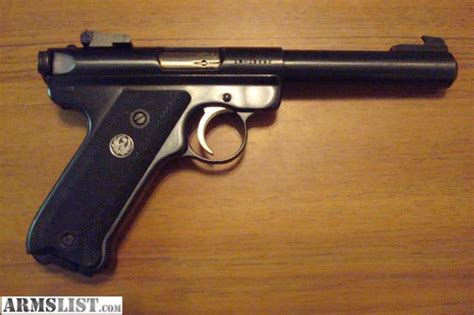 Armslist For Sale Ruger Mark Ii 22 Lr 5 1 2 Bull Barrel Target Pistol