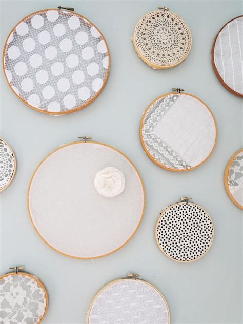 Oh My Little Dears Lace Hoop Art Decoração Design