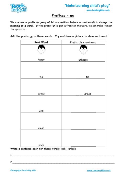 Prefixes Worksheets Prefix Un Worksheet Hot Sex Picture