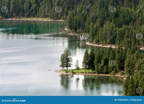 Holland Lake Montanausa September 19 Scenic View Of Lake H