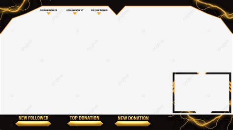 Stream Overlay For Youtube And Twitch Without Text Stream Overlay