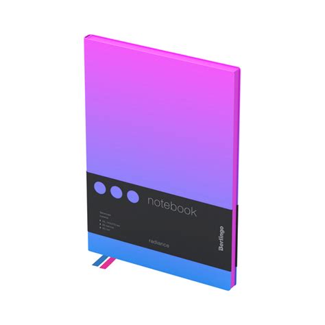 Записная книжка Berlingo Radiance, A5, сшивка, искусственная кожа, 80 л ...