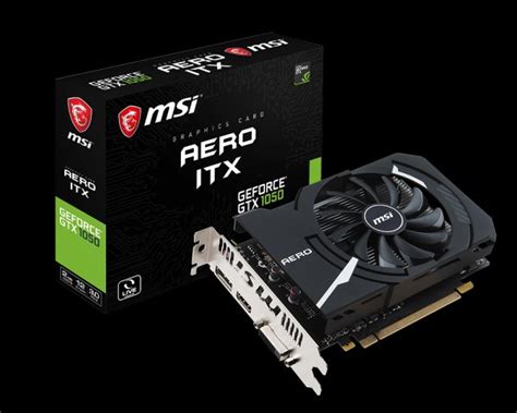 Jual Msi Nvidia Geforce Gtx 1050 Gtx1050 Aero Itx 2g Oc V1 Di Lapak