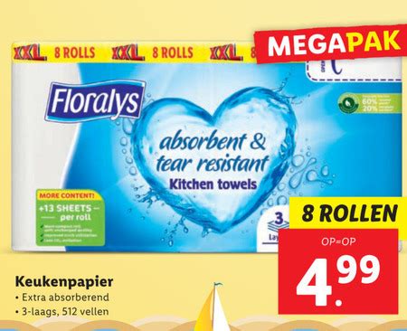 Floralys Keukenpapier Folder Aanbieding Bij Lidl Details