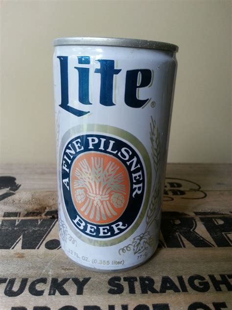 Items similar to Vintage Miller Lite Beer Can on Etsy