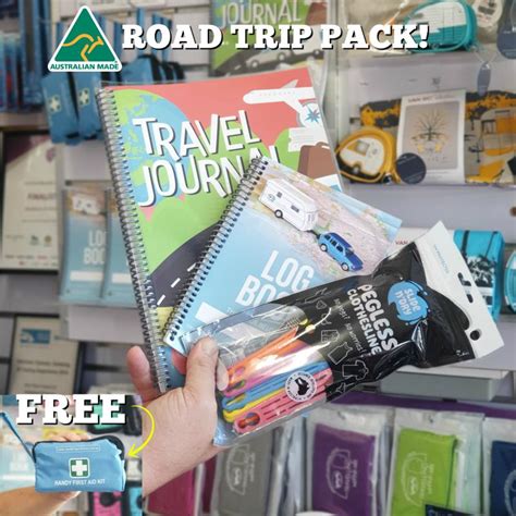 Aussie Made Road Trip Pack Freebie Travel Outback Australia