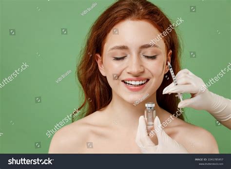 Beautiful Half Naked Topless Redhead Woman Stock Photo 2241785957 Shutterstock