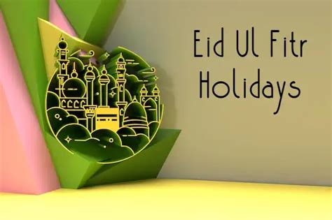 Eid Ul Fitr 2023 Holidays In Pakistan