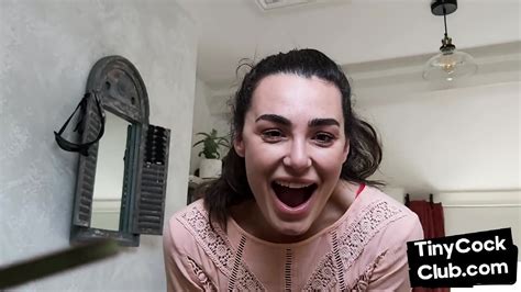 Femdom CFNM Babe Mocking Small Cock And Teasing It