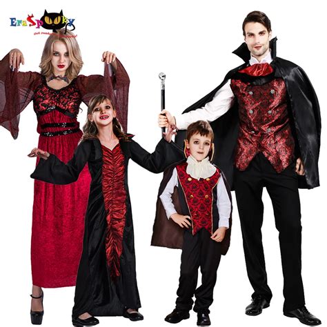 Fantasia De Halloween Assustadora Cosplay De Fam Lia Morte Vampiro