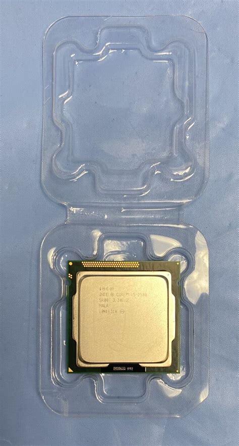 Intel Core i5 SR00T i5-2500 3.30GHz 6M Socket 1155 Quad Core Processor ...