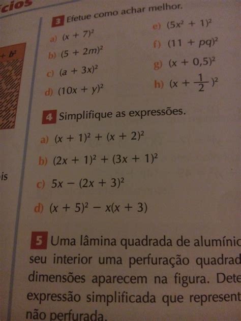 Simplifique As Expressões A X 1 ² X 2 ² B 2x 1 ² 3x