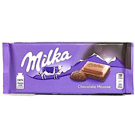 milka chocolate mousse  imported glamshow