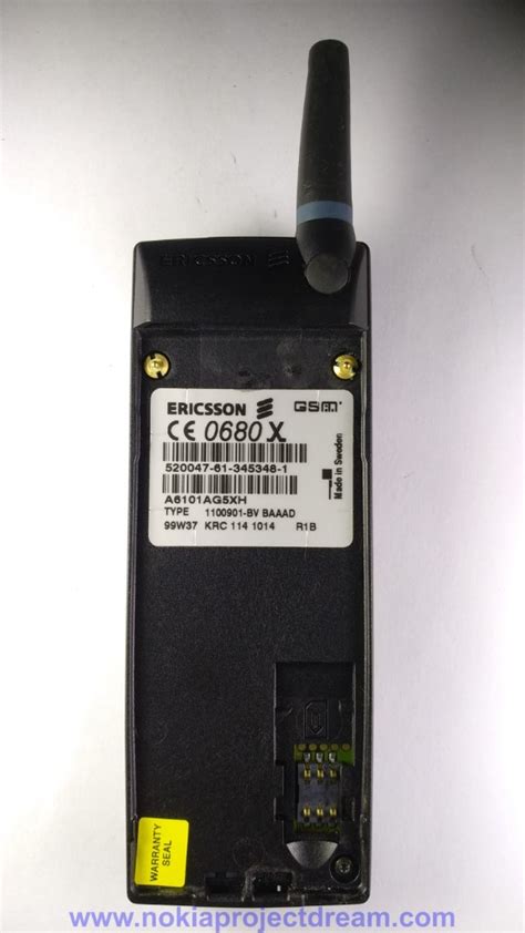 Ericsson A1018s – Nokia Project Dream