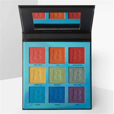 Палетка теней для век Beauty Bay EYN Bright Shimmer 9 Colour Palette ...