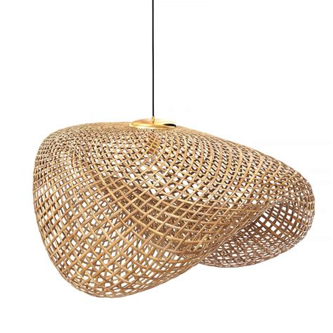 Vertigo Bamboo Rattan Pendant Lamp 3d Model For Vray