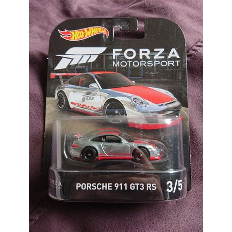 Hot Wheels Porsche Gt Rs Forza Motorsport Retro Entertainment Not Tomica Kyosho Tarmac Inno