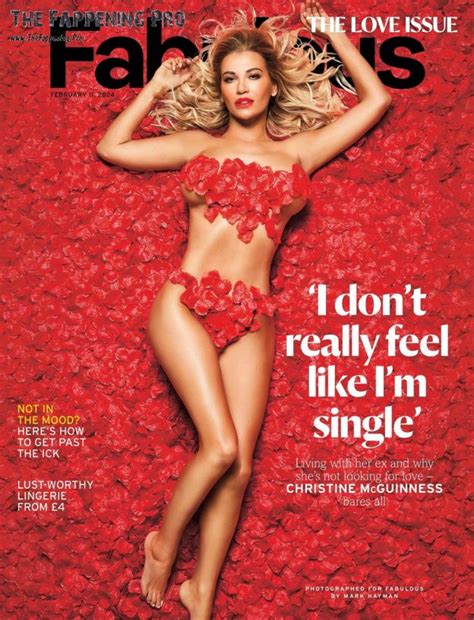 Christine Mcguinness Nude For Fabulous Magazine Photos The Fappening