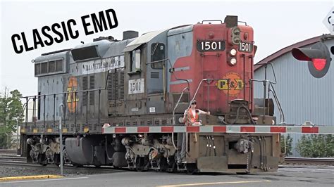 Southern Pacific Lives Emd Sd And S On The Portland Western Youtube