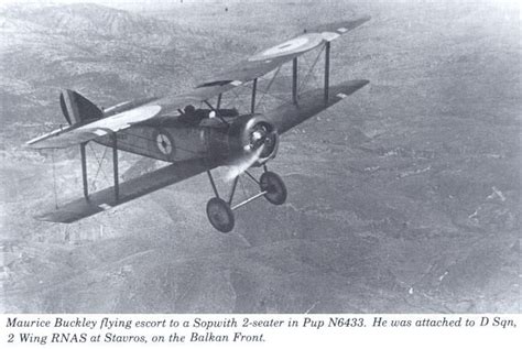 1914 1918 The Great War Sopwith Pup Royal Naval Air Service Vintage