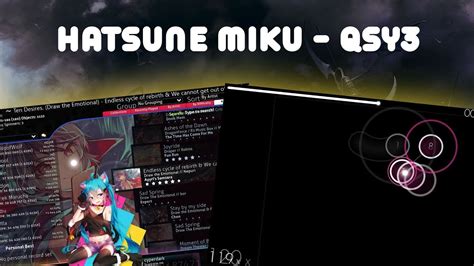 [osu Skins] Обзор скина Hatsune Miku Qsy3 Kooly Youtube