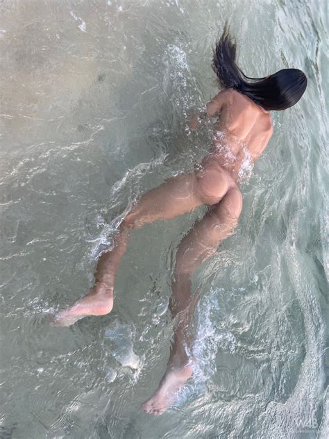 Camila Luna Swimming All Naked In Paradise At Watch Beauty Photo
