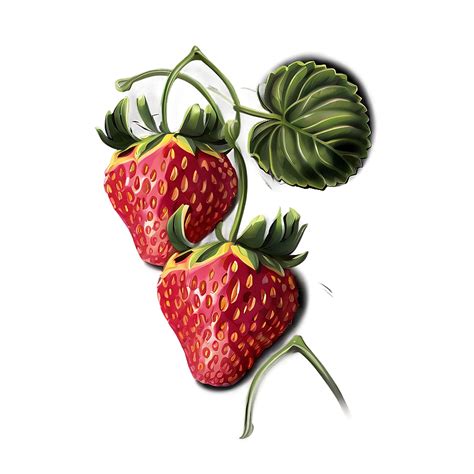 Download Strawberry Illustration Png 47