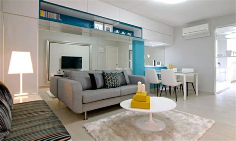 belle renovation appartement  singapour design feria